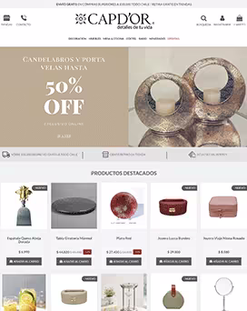 Tienda online Capdor