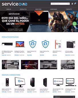 Tienda online Serviceone